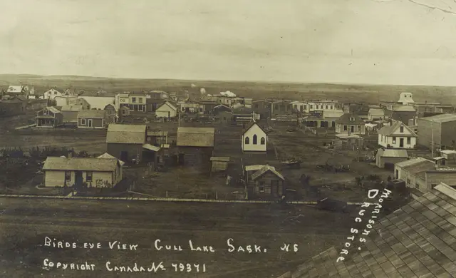 Bird's eye view of Gull Lake